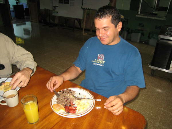 Norman's breakfast La Selva